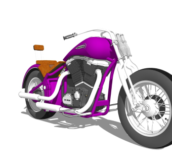 超精细摩托车模型 (118)